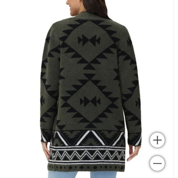 Frye Ladies' Patterned Cardigan Sweater, nwt - Picture 5 of 12